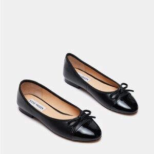 ❌SOLD❌Steve Madden Women’s Ellison Black Patent Leather Ballerinas Flats Size 8